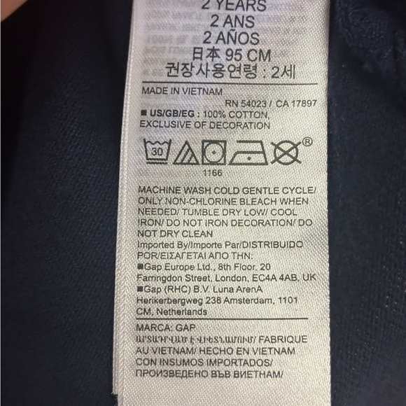 NWT GAP 2T set Blue Polo Shirt&T-Shirt. 15% off w 2+ bundle! - Picture 4 of 9